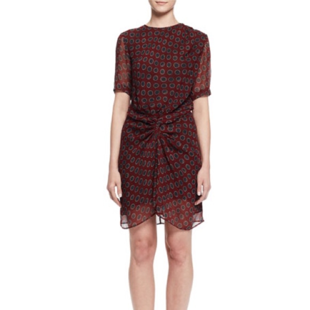Isabel Marant Étoile red polka dot dress